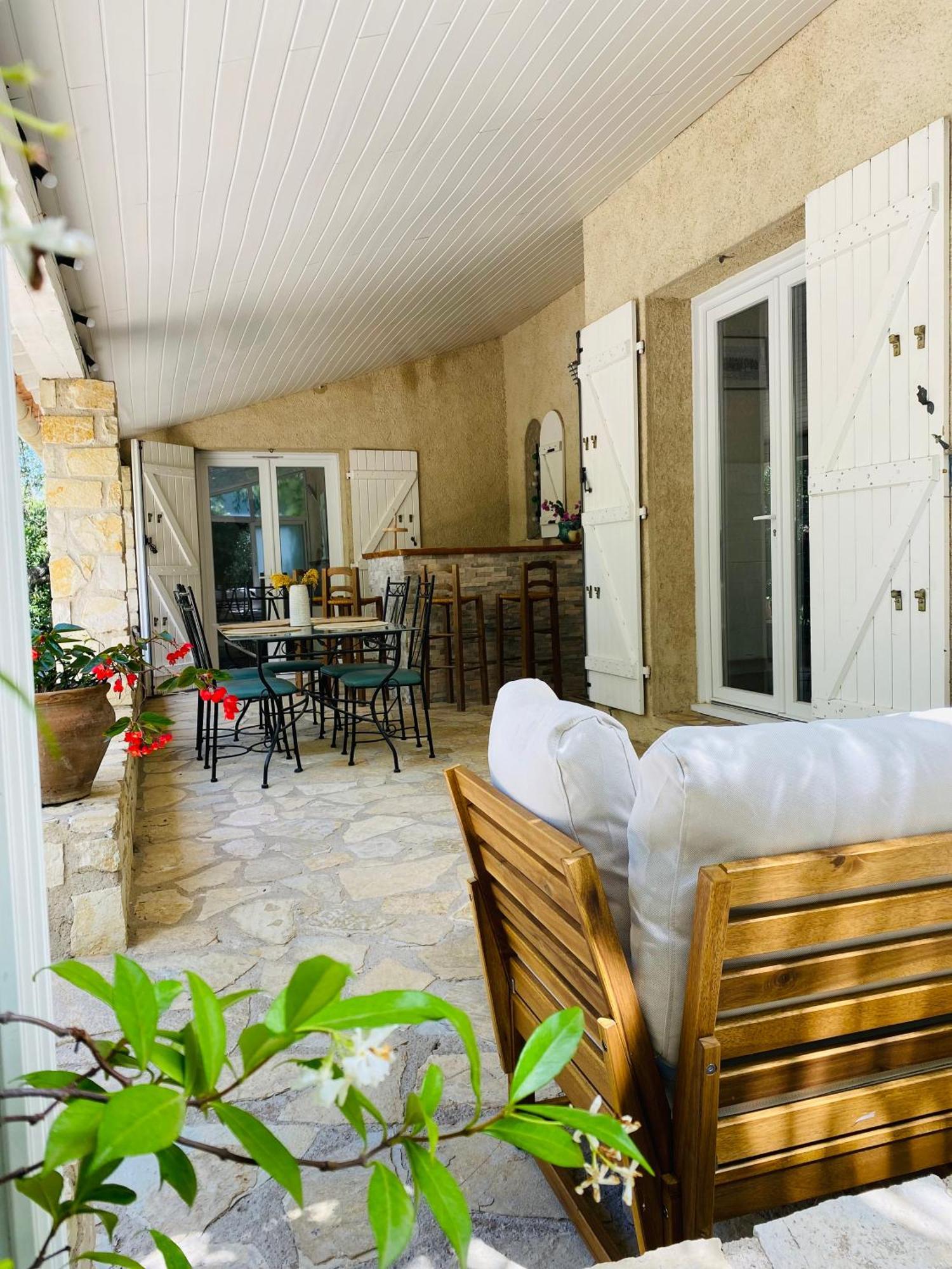 Magnifique Villa Typique Du Sud Avec Piscine Privee Et Jardin Mediterraneen Saint-Vincent-de-Barbeyrargues Kültér fotó