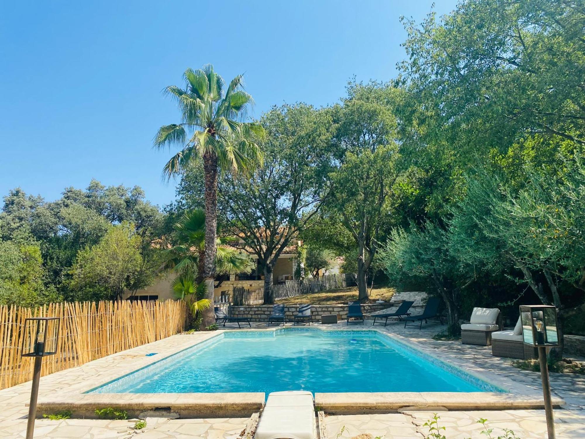 Magnifique Villa Typique Du Sud Avec Piscine Privee Et Jardin Mediterraneen Saint-Vincent-de-Barbeyrargues Kültér fotó