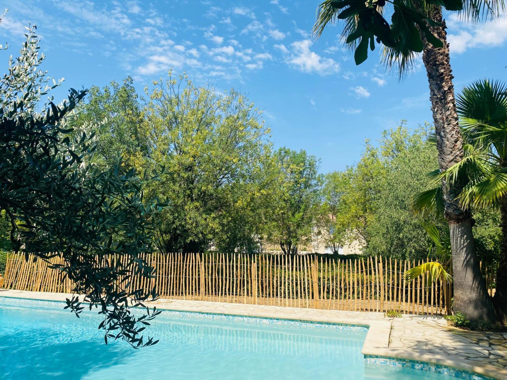 Magnifique Villa Typique Du Sud Avec Piscine Privee Et Jardin Mediterraneen Saint-Vincent-de-Barbeyrargues Kültér fotó